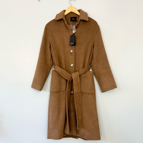 RAILS NADINE NWTWOOL-BLEND COAT IN CAMEL XS-S - Picture 4 of 16